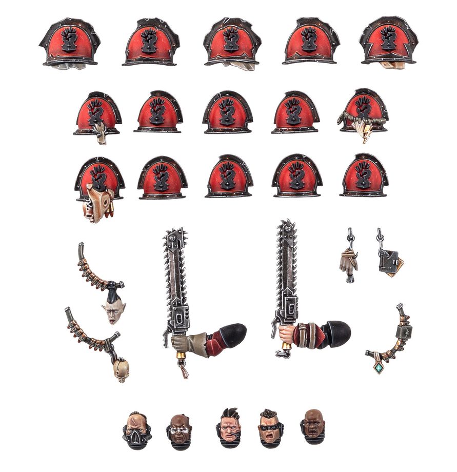 Warhammer 40,000 | Red Corsairs | Upgrades and Transfers | Plastic Upgrade Box