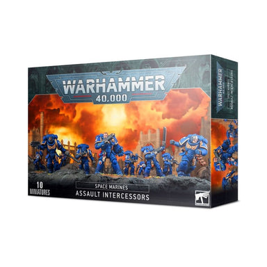 Warhammer 40,000 | Space Marines | Assault Intercessors | Plastic Unit Box