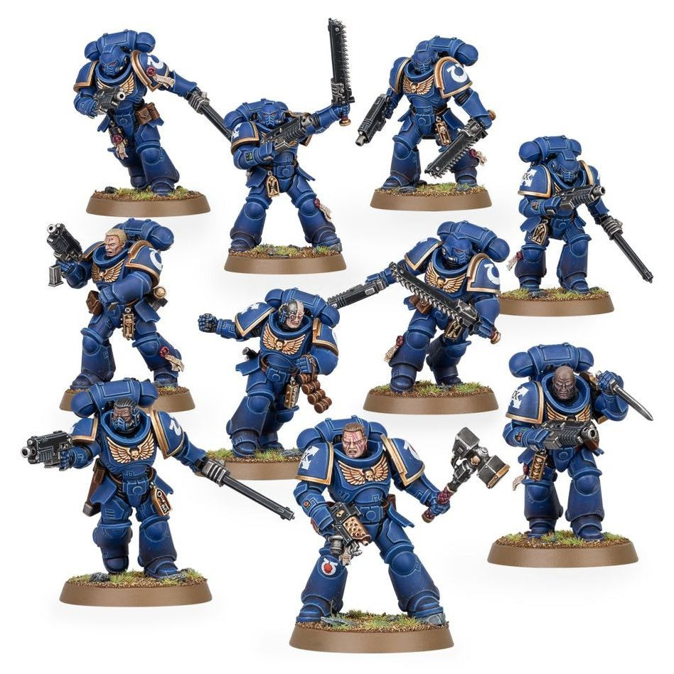 Warhammer 40,000 | Space Marines | Assault Intercessors | Plastic Unit Box