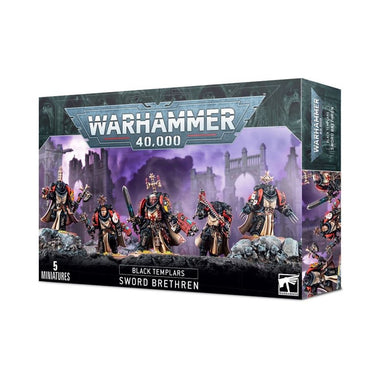 Warhammer 40,000 | Space Marines | Black Templars| Sword Brethren | Plastic Unit Box