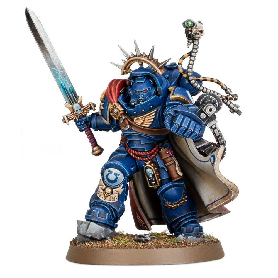 Warhammer 40,000 | Space Marines | Captain in Gravis Armour | Plastic Character Blister