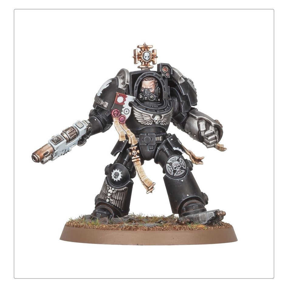 Warhammer 40,000 | Space Marines | Captain in Terminator Armour | Plastic Character Box