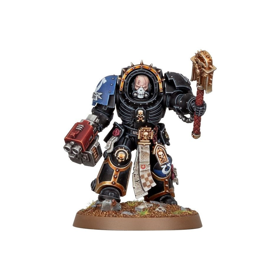Warhammer 40,000 | Space Marines | Chaplain in Terminator Armour | Plastic Character Box