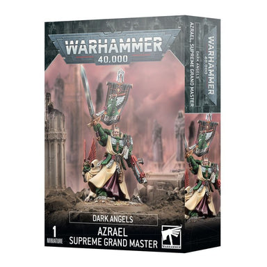 Warhammer 40,000 | Space Marines | Dark Angels | Azreal Supreme Grand Master | Plastic Character Box