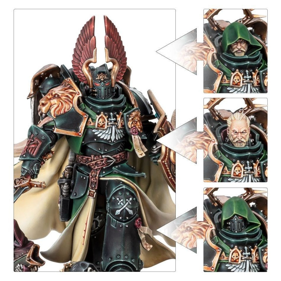 Warhammer 40,000 | Space Marines | Dark Angels | Lion El'Johnson | Plastic Character Box