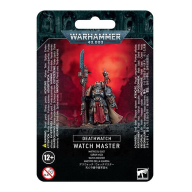 Warhammer 40,000 | Space Marines | Deathwatch / Imperial Agents | Watch Master | Plastic Character Blister