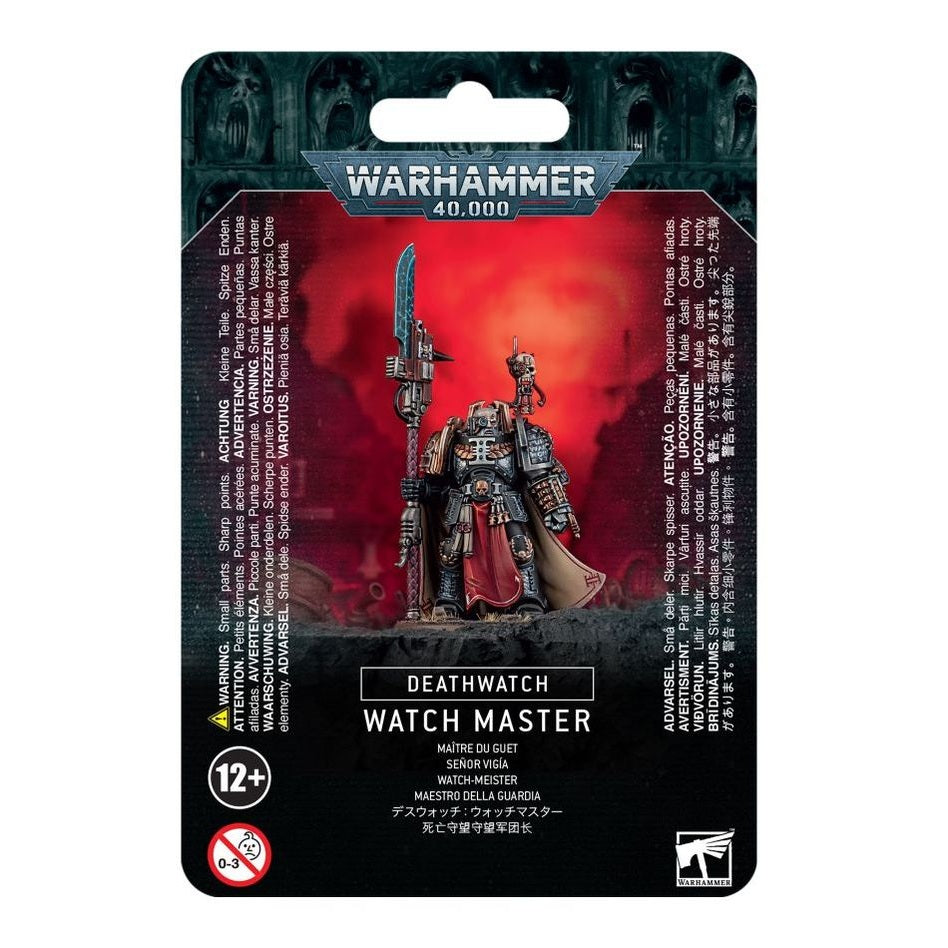 Warhammer 40,000 | Space Marines | Deathwatch / Imperial Agents | Watch Master | Plastic Character Blister