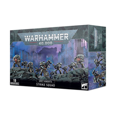 Warhammer 40,000 | Space Marines | Grey Knights Strike Squad | Plastic Unit Box