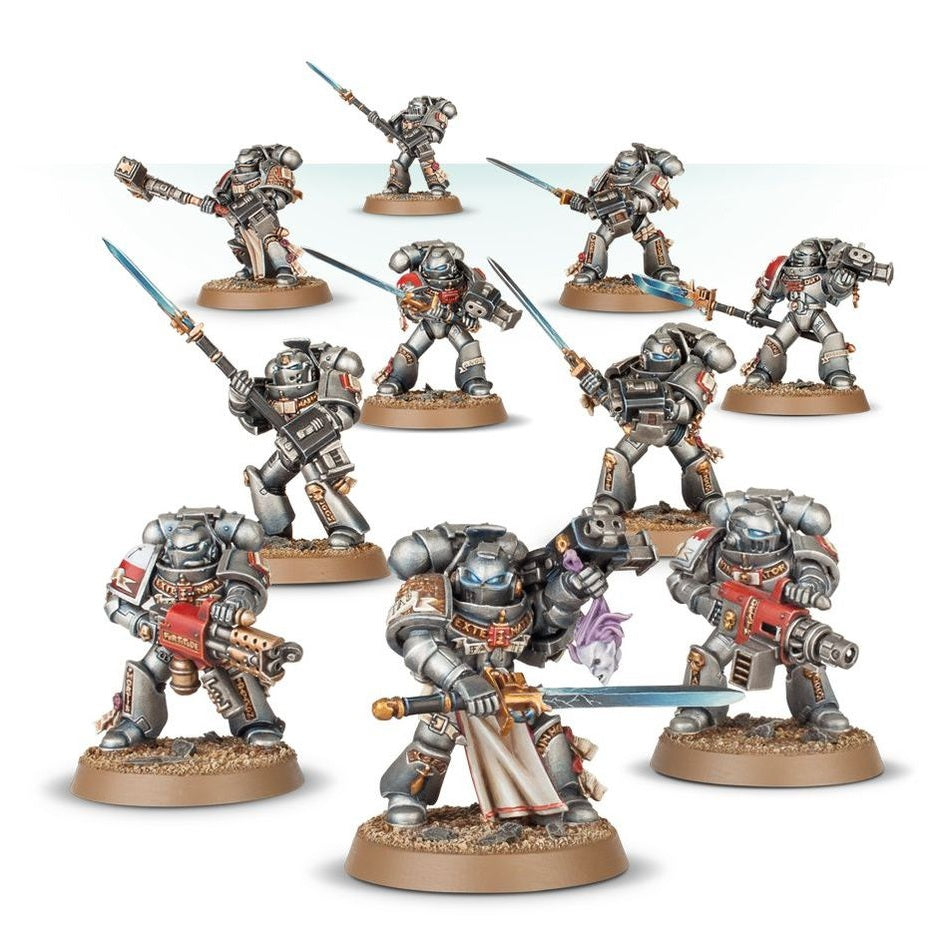 Warhammer 40,000 | Space Marines | Grey Knights Strike Squad | Plastic Unit Box