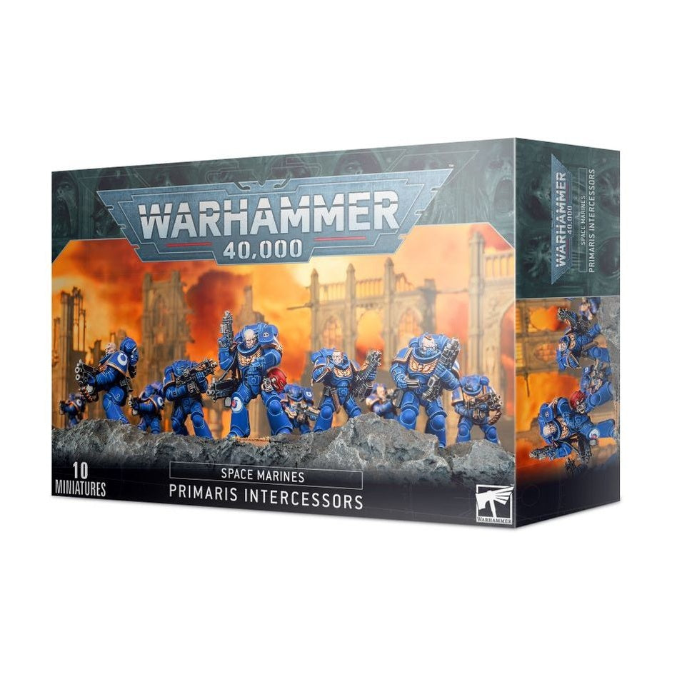 Games Workshop | W40k Warhammer 40000 | Space Marines | Intercessor Squad | Plastic Unit Box