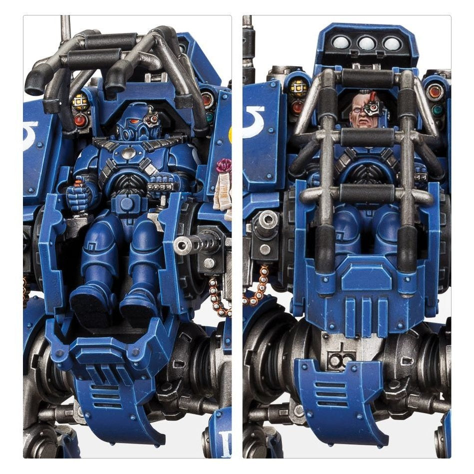 Warhammer 40,000 | Space Marines | Invictor Tactical Warsuit | Plastic Vehicle Box