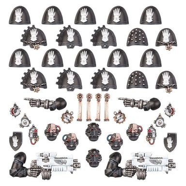 Warhammer 40,000 | Space Marines | Iron Hands | Upgrades and Transfers | Plastic Upgrade Box