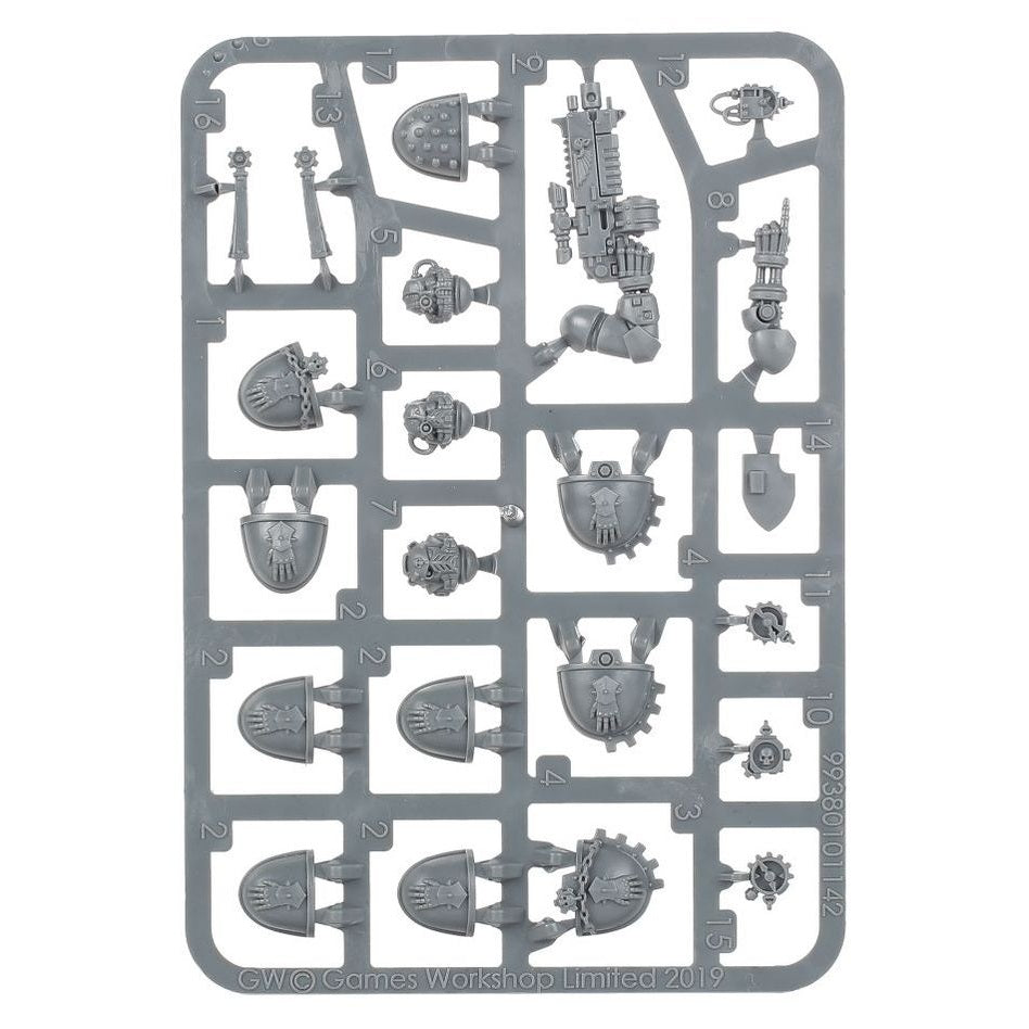 Warhammer 40,000 | Space Marines | Iron Hands | Upgrades and Transfers | Plastic Upgrade Box