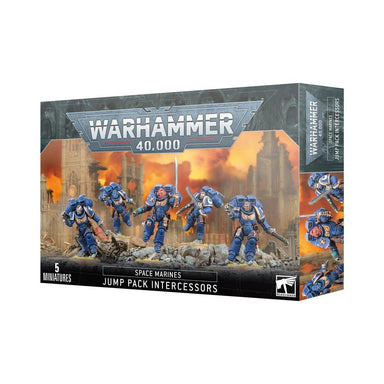 Warhammer 40,000 | Space Marines | Jump Pack Intercessors | Plastic Unit Box