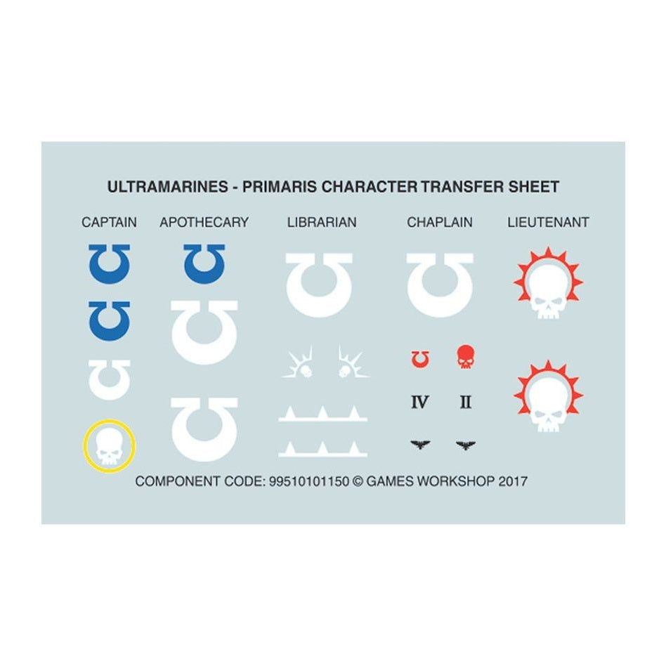 Warhammer 40,000 | Space Marines | Primaris Apothecary | Plastic Character Blister