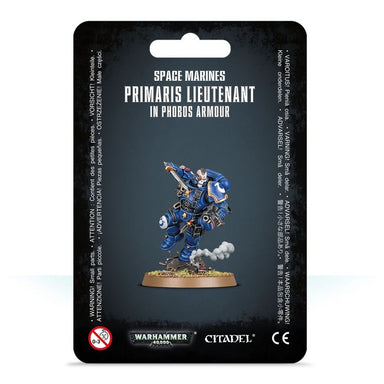 Warhammer 40,000 | Space Marines | Primaris Lieutenant in Reiver Armour | Plastic Character Blister