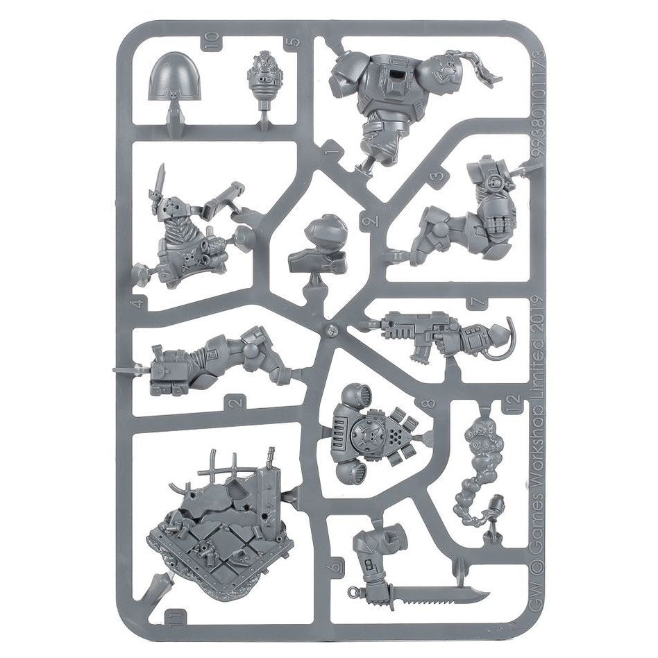 Warhammer 40,000 | Space Marines | Primaris Lieutenant in Reiver Armour | Plastic Character Blister