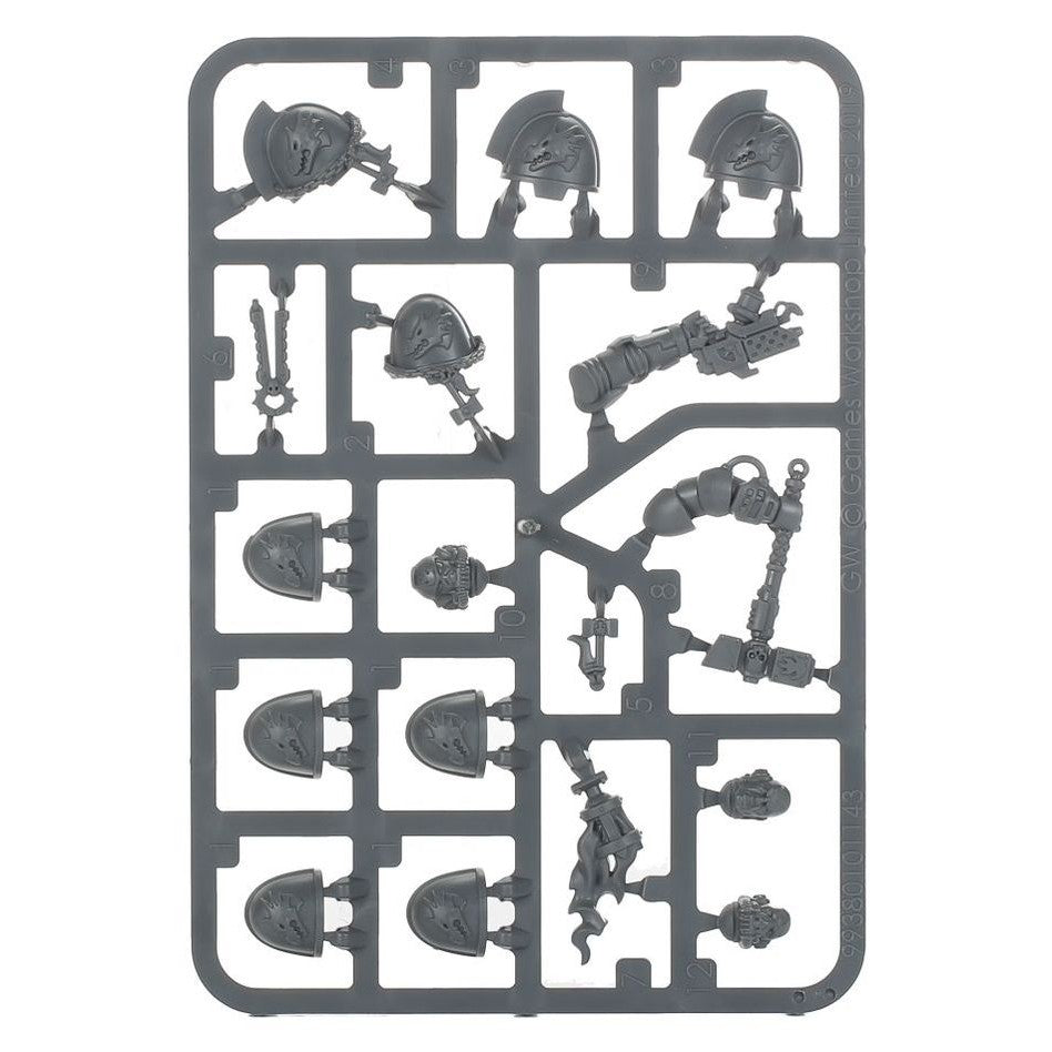 Warhammer 40,000 | Space Marines | Salamaders | Upgrades and Transfers | Plastic Upgrade Blister Pack