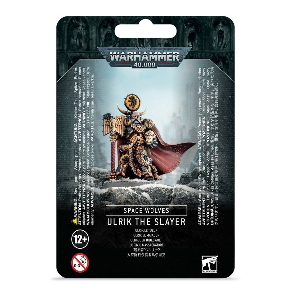 Warhammer 40,000 | Space Marines | Space Wolves | Ulrik the Slayer | Plastic Character Blister