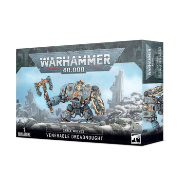 Warhammer 40,000 | Space Marines | Space Wolves | Venerable Dreadnought | Plastic Unit Box