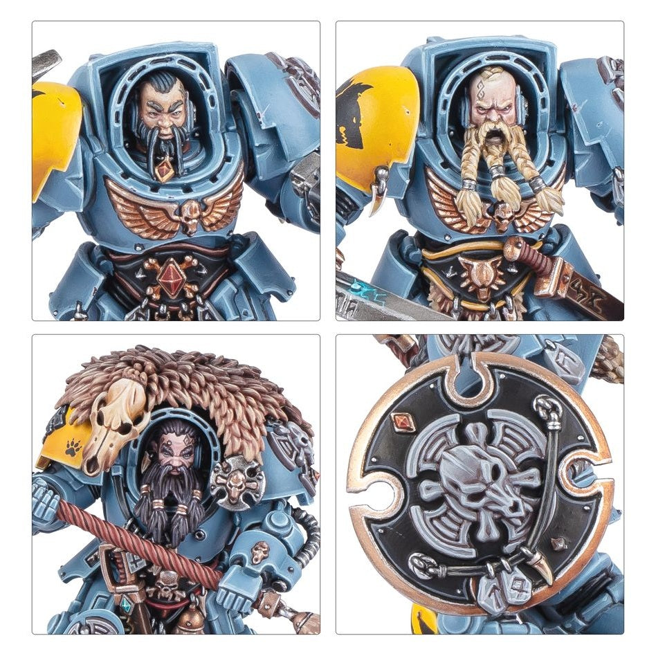 Warhammer 40,000 | Space Marines | Space Wolves | Wolf Guard Terminators | Plastic Unit Box