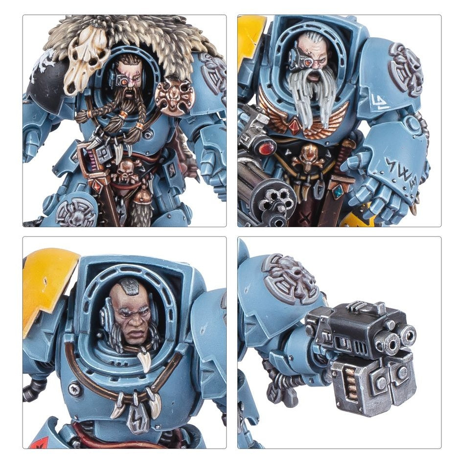 Warhammer 40,000 | Space Marines | Space Wolves | Wolf Guard Terminators | Plastic Unit Box