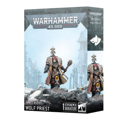 Warhammer 40,000 | Space Marines | Space Wolves | Wolf Priest | Plastic Character Box