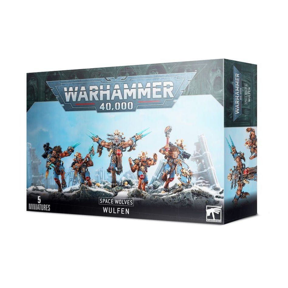 Warhammer 40,000 | Space Marines | Space Wolves | Wulfen | Plastic Unit Box