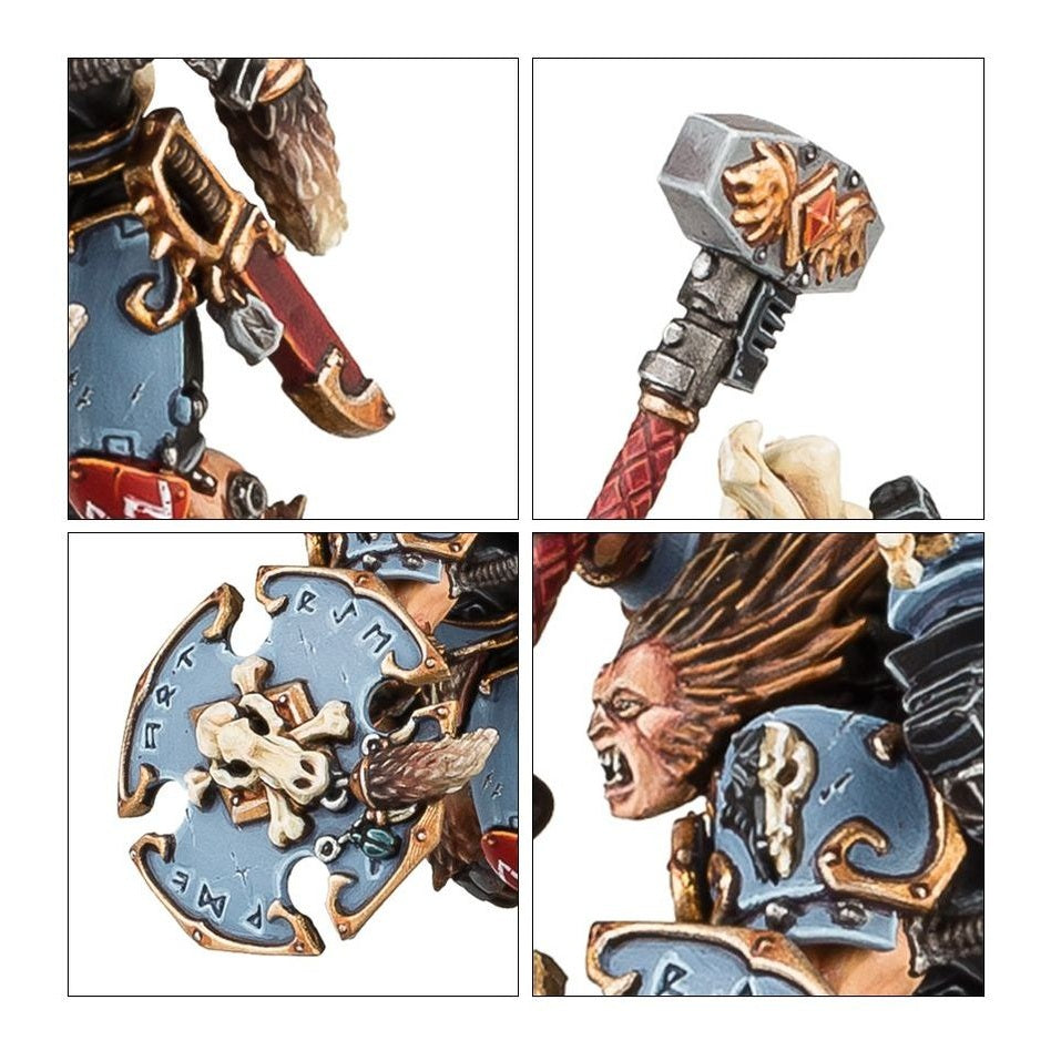 Warhammer 40,000 | Space Marines | Space Wolves | Wulfen | Plastic Unit Box
