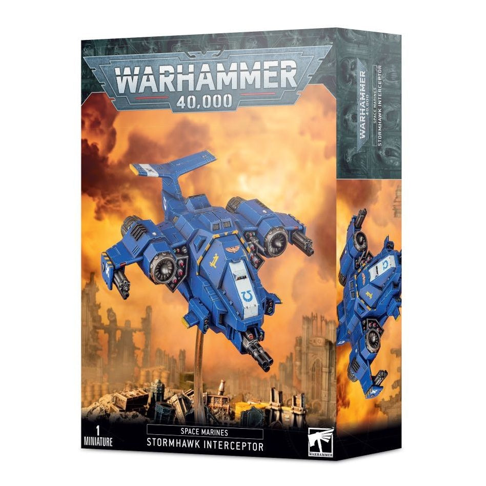 Warhammer 40,000 | Space Marines | Stormhawk Interceptor | Plastic Unit Box