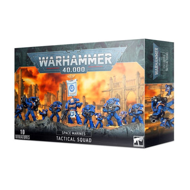 Warhammer 40,000 | Space Marines | Tactical Squad | Plastic Unit Box