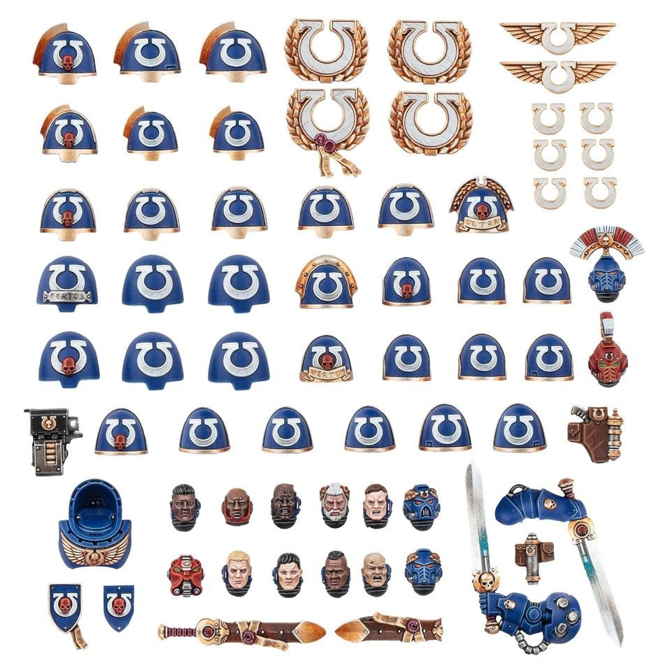 Warhammer 40,000 | Space Marines | Ultramarines | Upgrades and Transfers | Plastic Upgrade Box