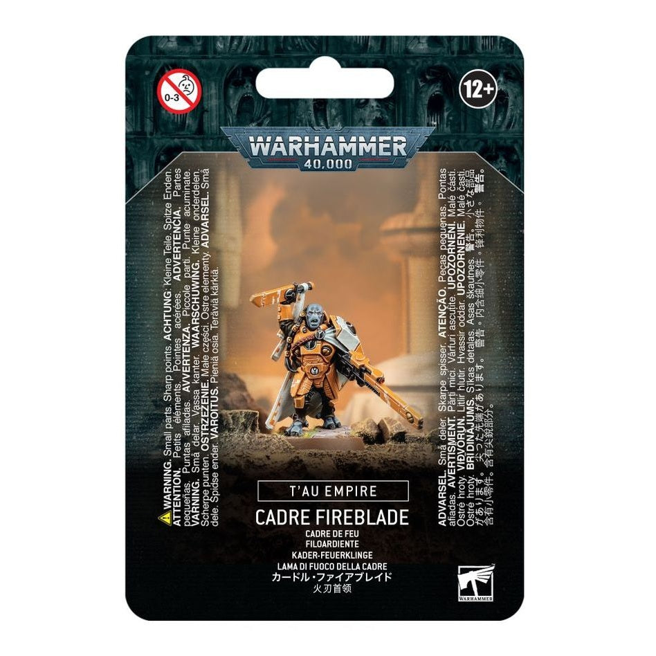 Warhammer 40,000 | T'au | Cadre Fireblade | Plastic Character Blister