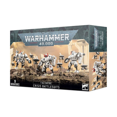 Warhammer 40,000 | T'au Empire | Crisis Battle Suits | Plastic Unit Box
