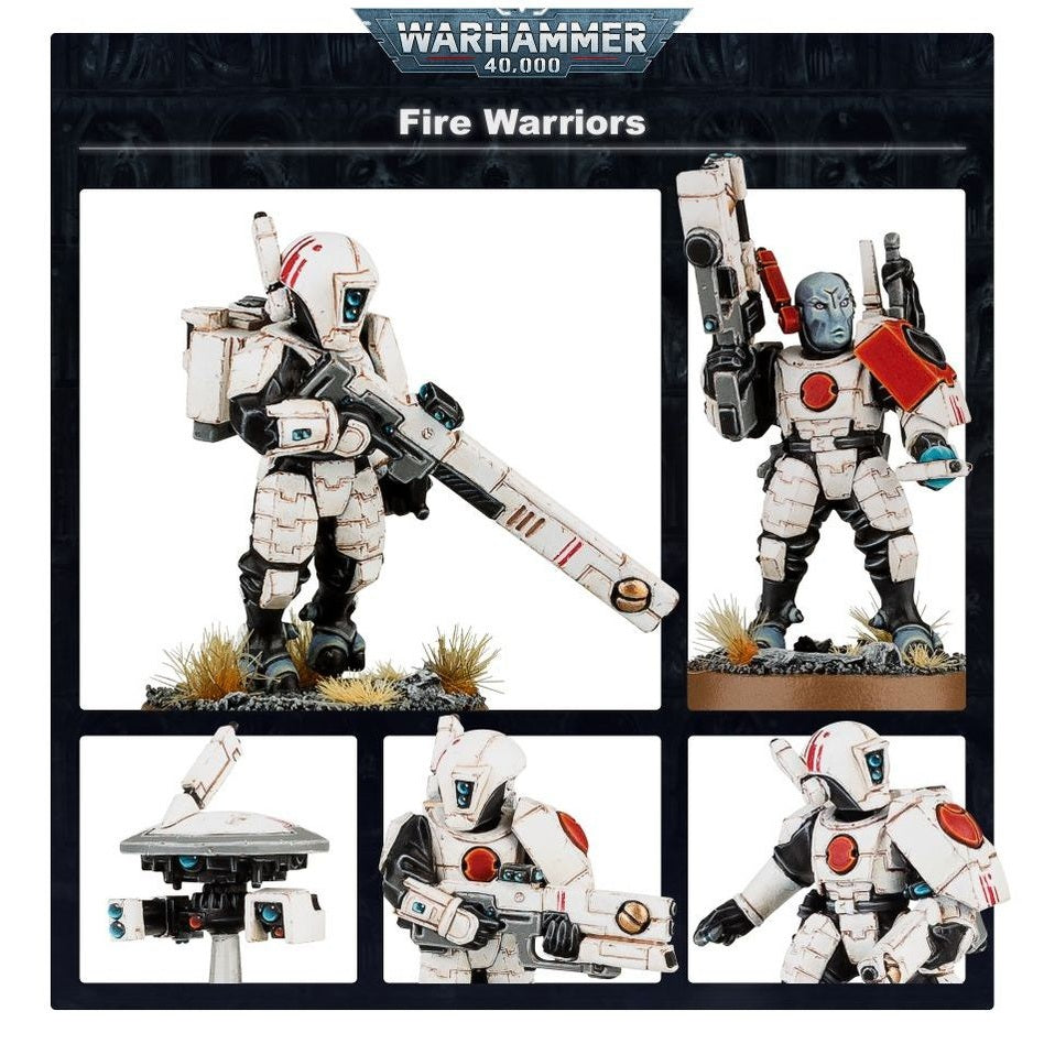 Warhammer 40,000 | T'au Empire | Fire Warriors | Plastic Unit Box