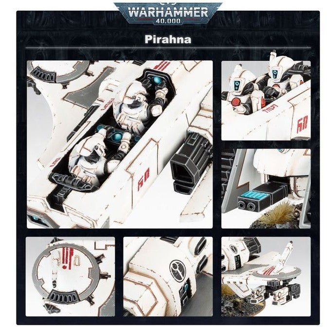Warhammer 40,000 | T'au Empire | Piranha | Plastic Vehicle Box