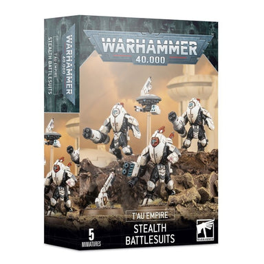 Games Workshop | W40k Warhammer 40000 | T'au Empire | Stealth Battlesuit | Plastic Unit Box