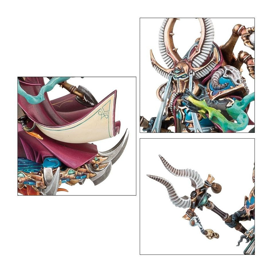 Warhammer 40,000 | Thousand Sons | Ahriman Arch Sorcerer of Tzeentch | Plastic Unit Box