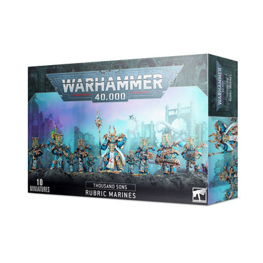 Games Workshop | W40k Warhammer 40000 | Thousand Sons | Rubric Marines | Plastic Unit Box