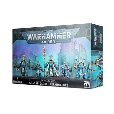 Warhammer 40,000 | Thousand Sons | Scarab Occult Terminators | Plastic Unit Box