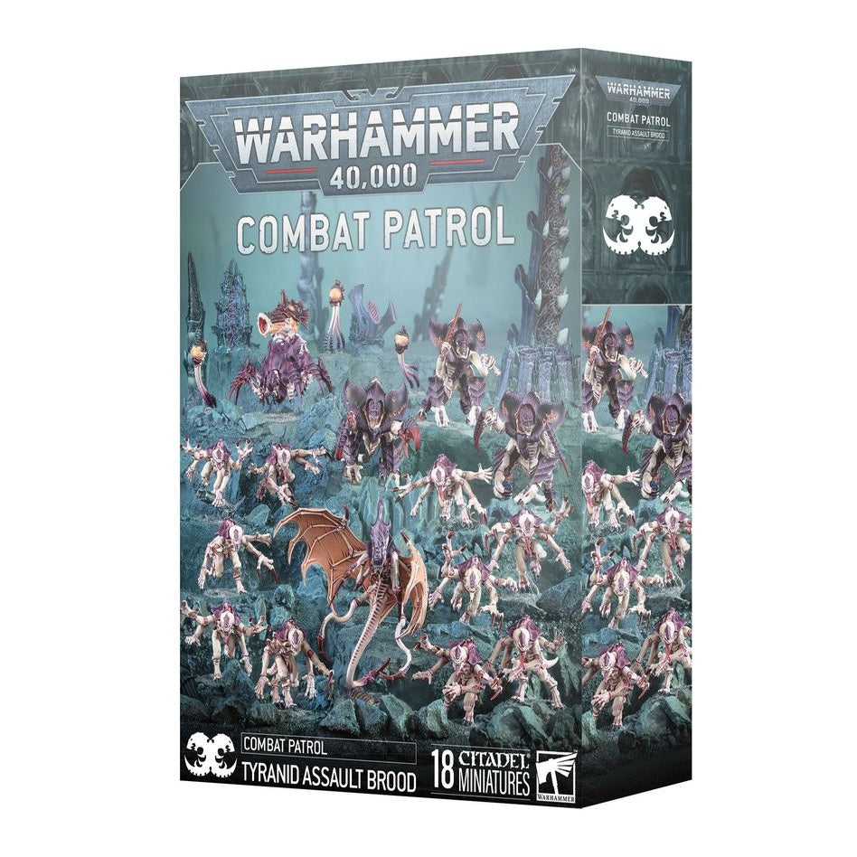 Warhammer 40,000 | Tyranid | Combat Patrol | Tyranid Assault Brood | Plastic Starter Box