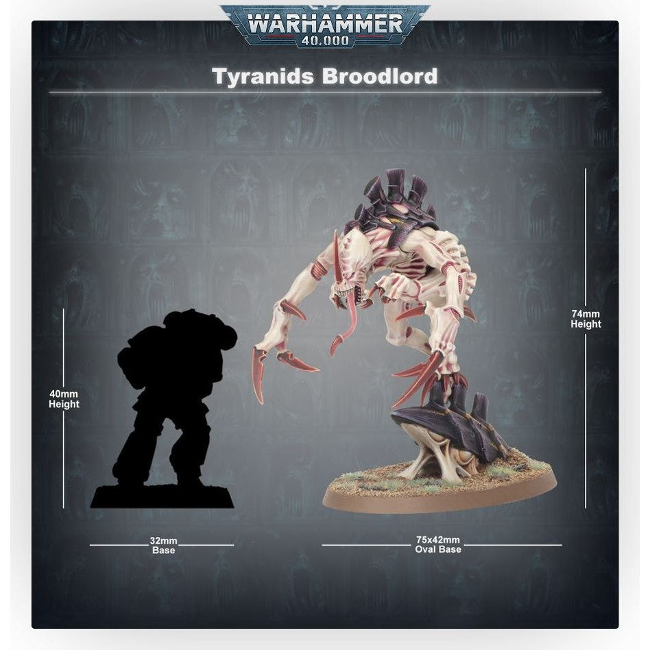 Warhammer 40,000 | Tyranids | Brood Lord | Plastic Unit Box