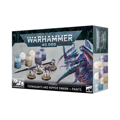 Warhammer 40,000 | Tyranids Paints and Model Set | Citadel Paint Set