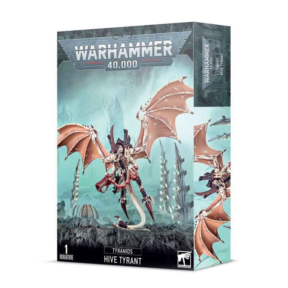Games Workshop | W40k Warhammer 40000 | Tyranids | Winged Hive Tyrant | Plastic Unit Box