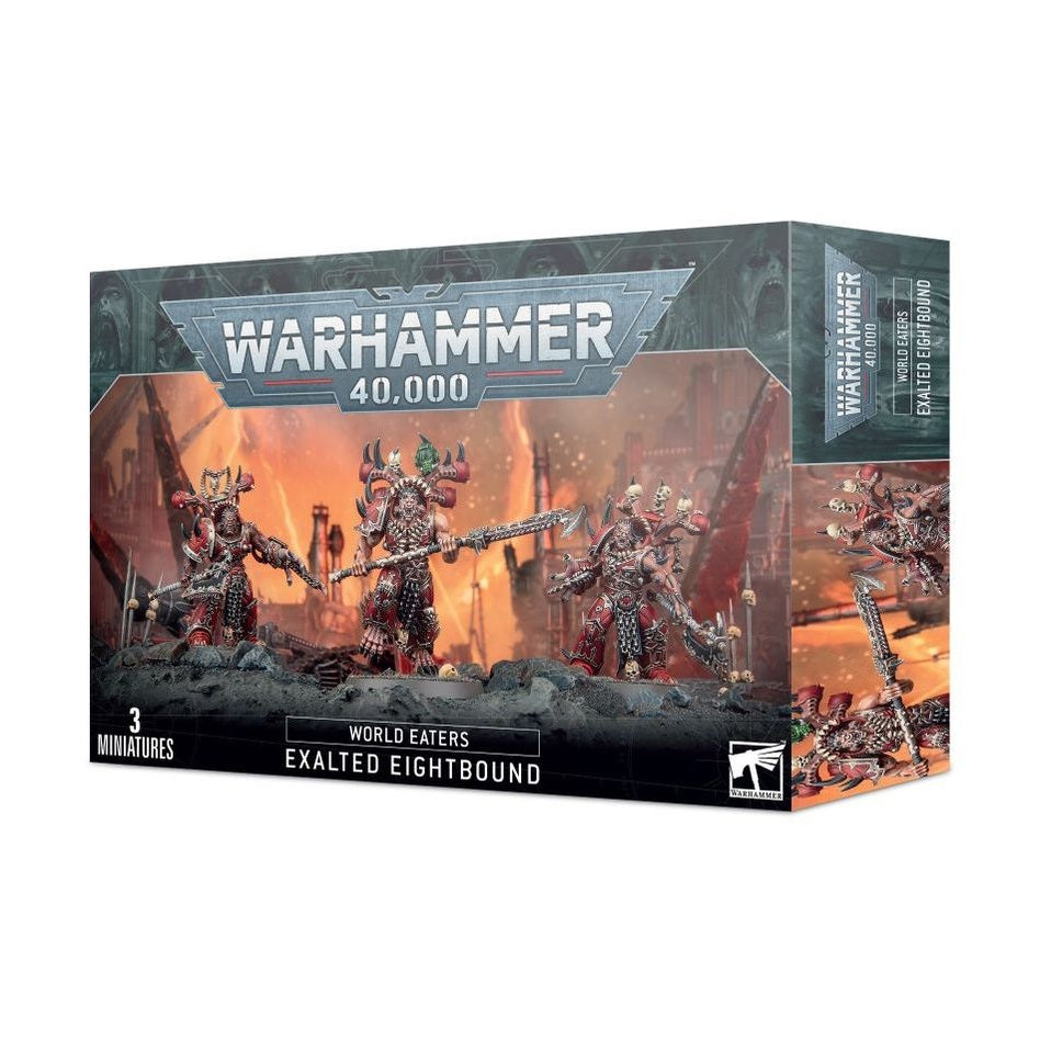 Warhammer 40,000 | World Eaters | Exalted Eightbound | Plastic Unit Box