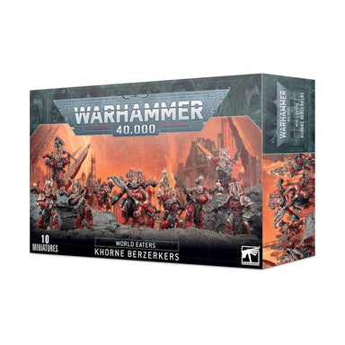 Games Workshop | W40k Warhammer 40000 | World Eaters | Khorne Berzerkers | Plastic Unit Box