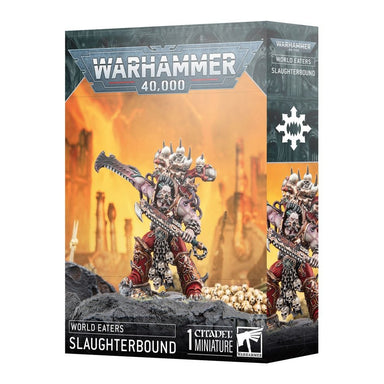Warhammer 40,000 | World Eaters | Slaughterbound | Plastic Character Box
