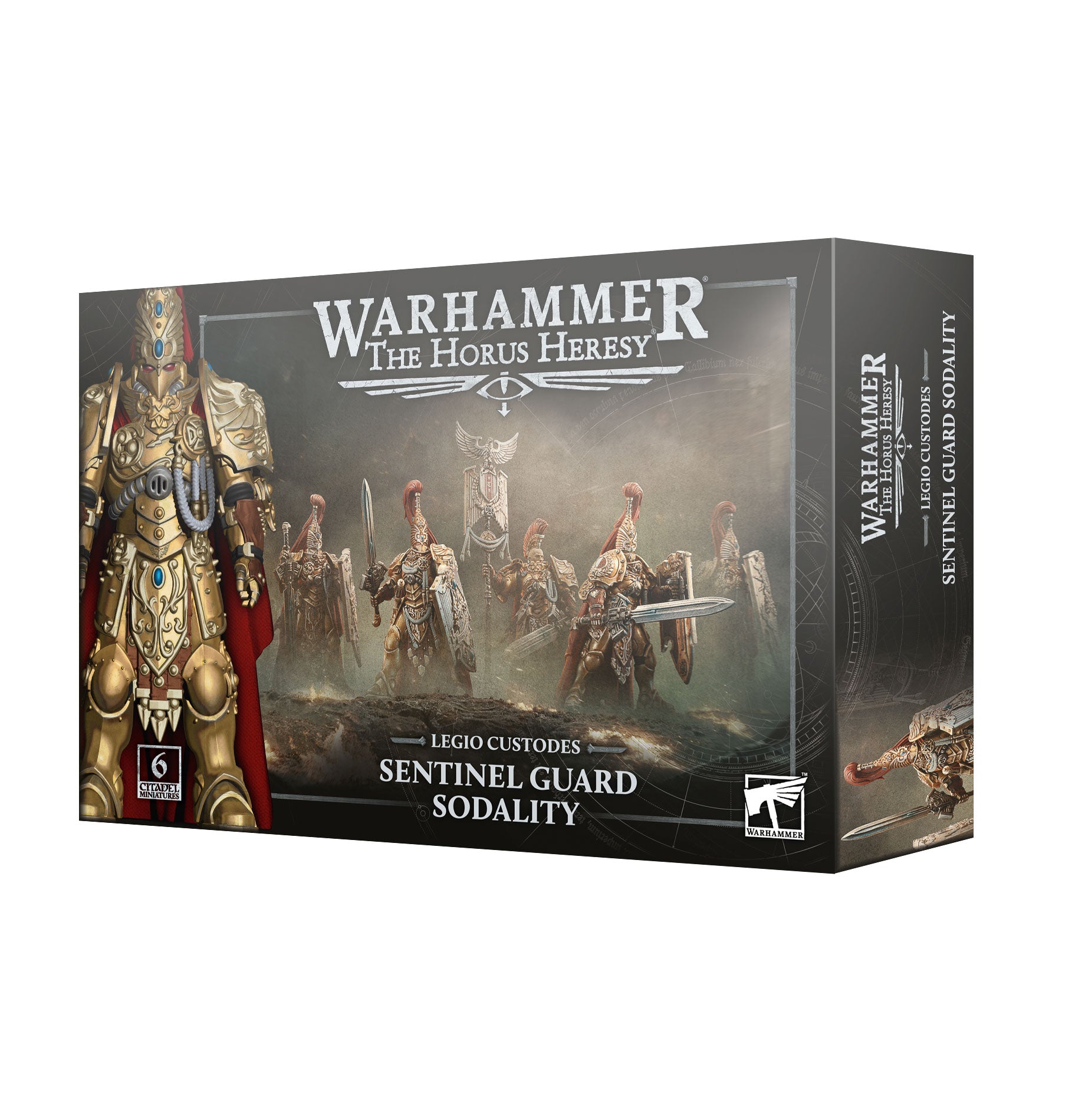 Warhammer | The Horus Heresy | Legio Custodes | Sentinel Guard Sodality | Plastic Unit Box