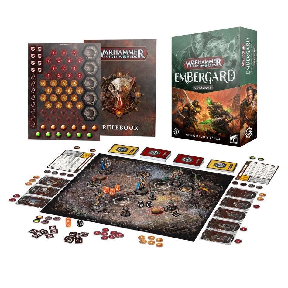 Warhammer Underworlds | Embergard Starter Set | 2 Player Plastic Starter Box