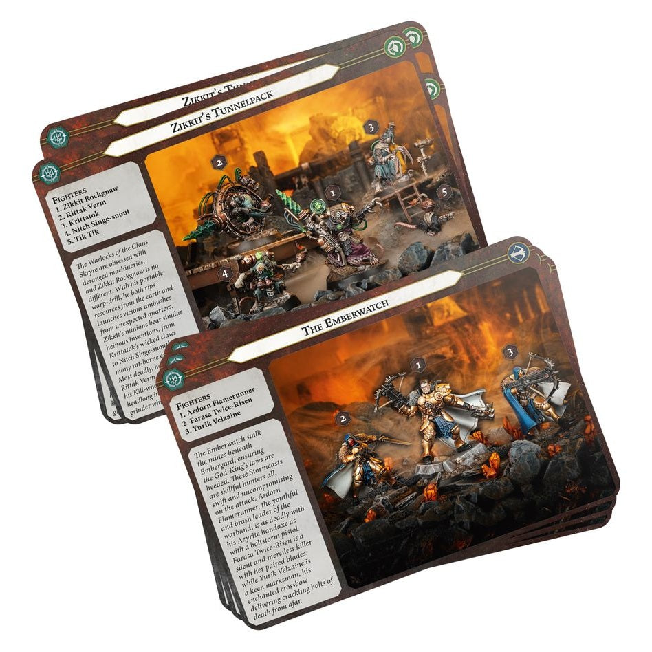 Warhammer Underworlds | Embergard Starter Set | 2 Player Plastic Starter Box